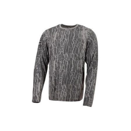 T-shirt z długim rękawem Xplorer,unisex, szara kora